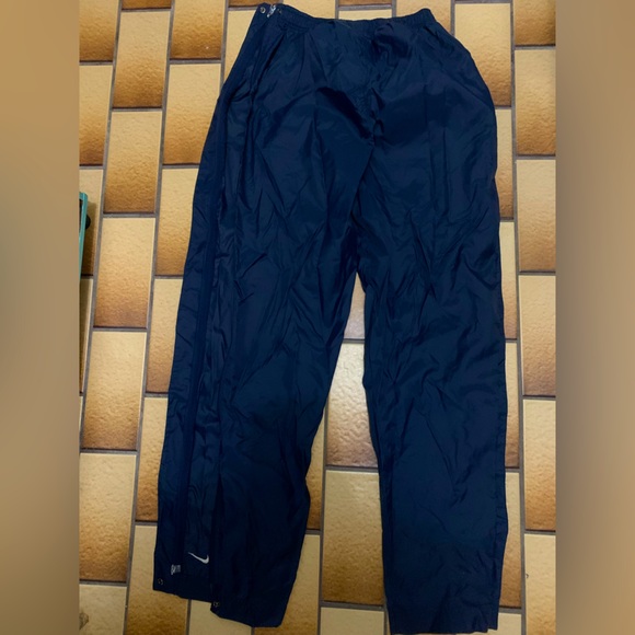 VINTAGE Nike Zip Away / Tearaway Track Pants jogging athletic pants windbreaker - Picture 4 of 12